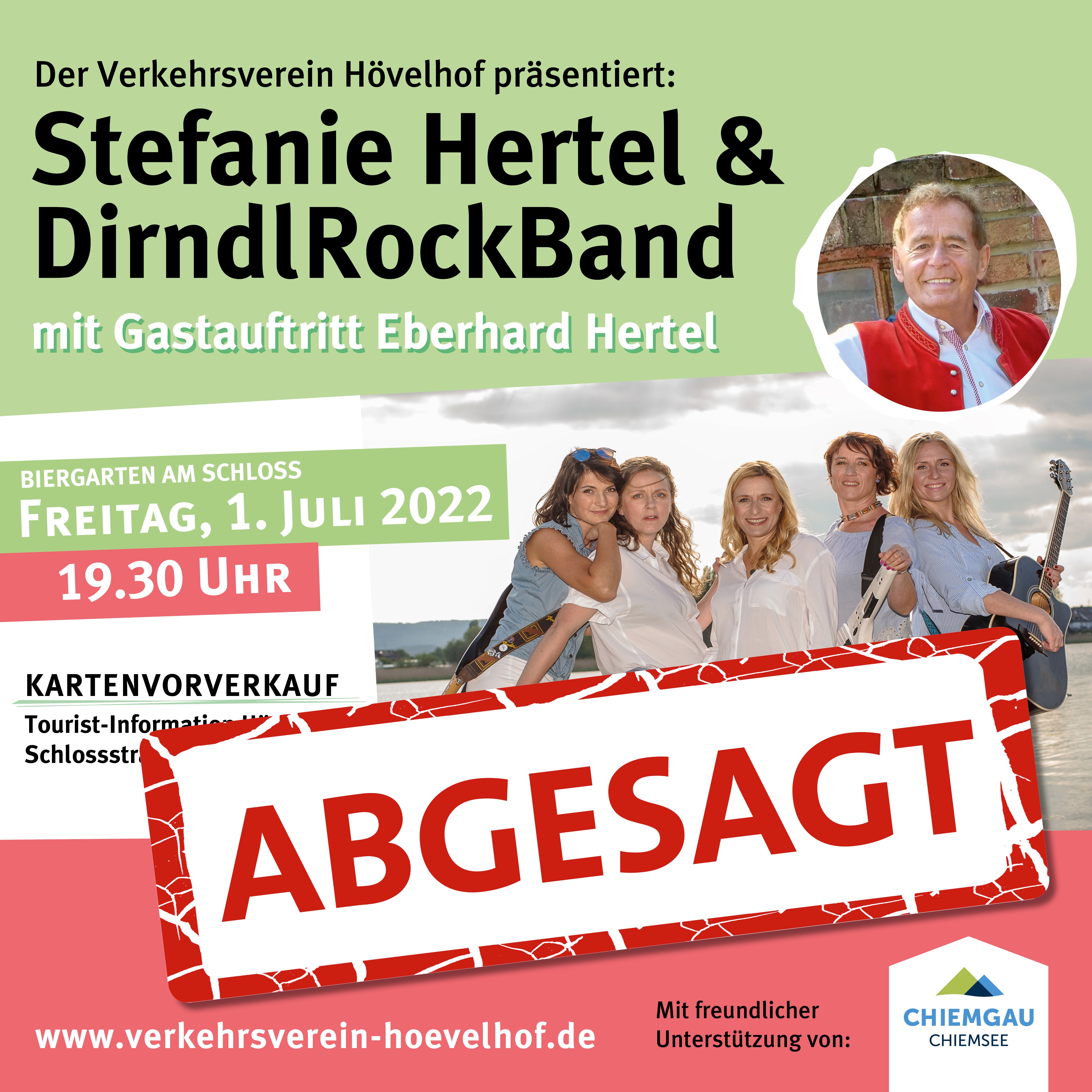 Stefanie Hertel Konzert abgesagt